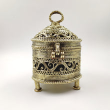 Paan Shaped Dokra Box