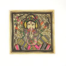 Ganesha Theme Madhubani painting