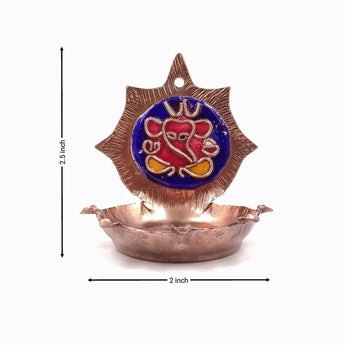 Copper Enamel - Diya Ganesh